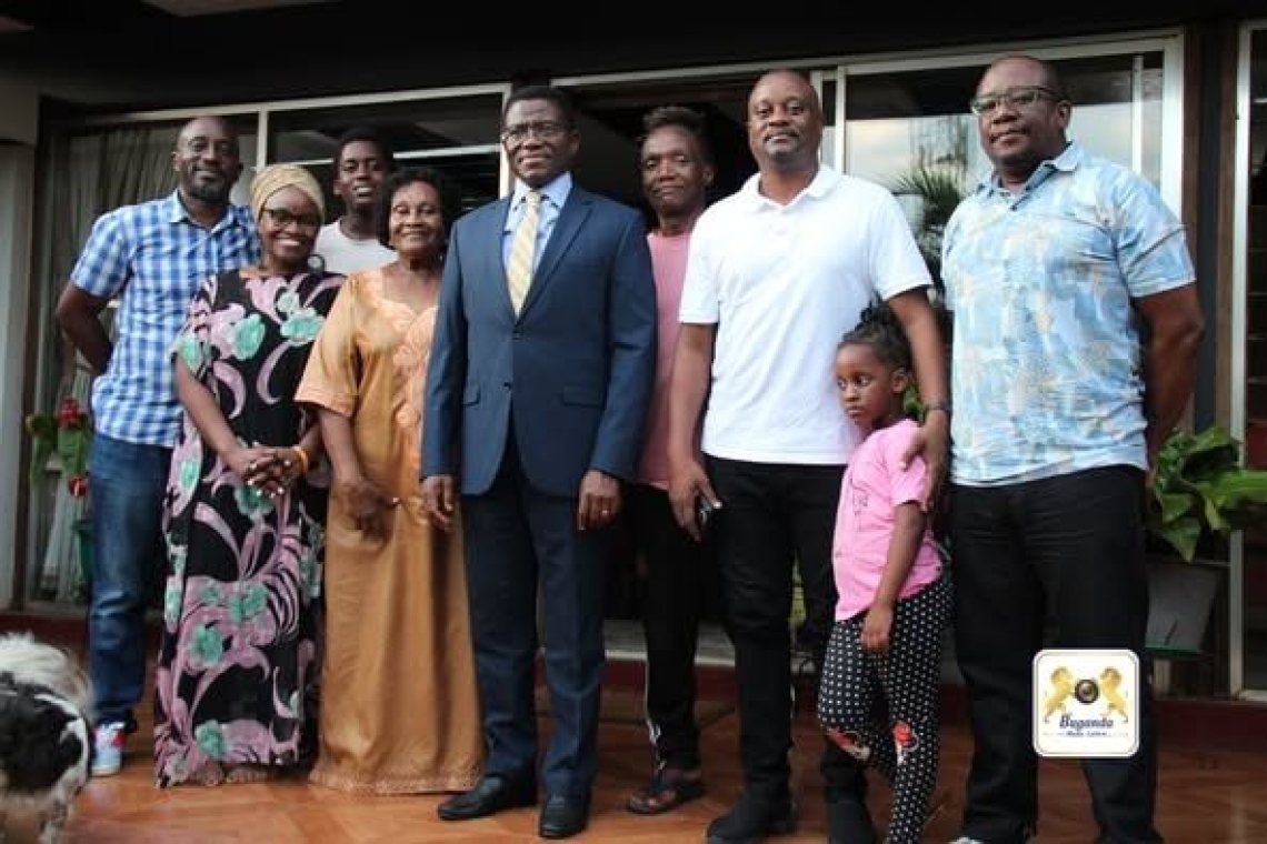 Katikkiro urges people living abroad to stay connected to their roots